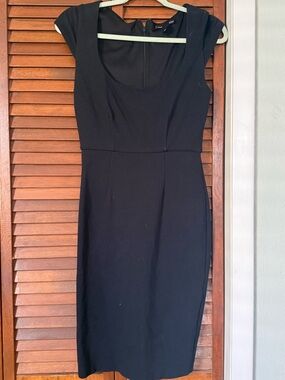 Victoria’s Secret vintage body hugging classy black dress